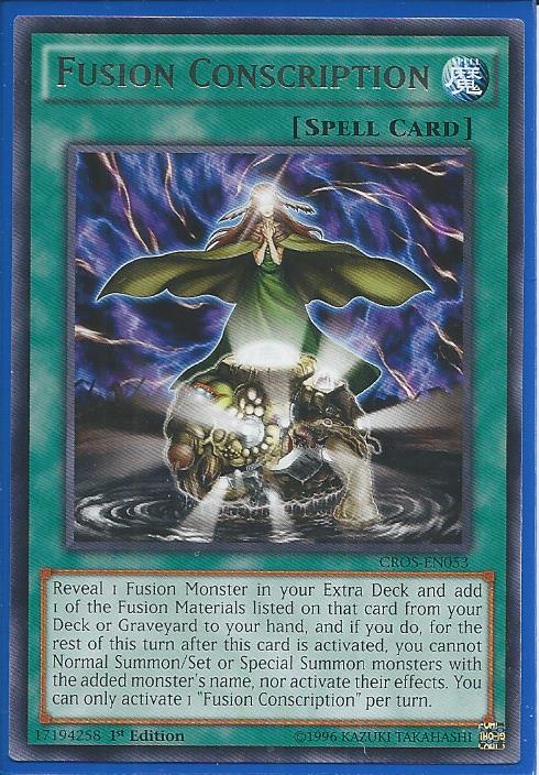 Fusion Conscription - Rare